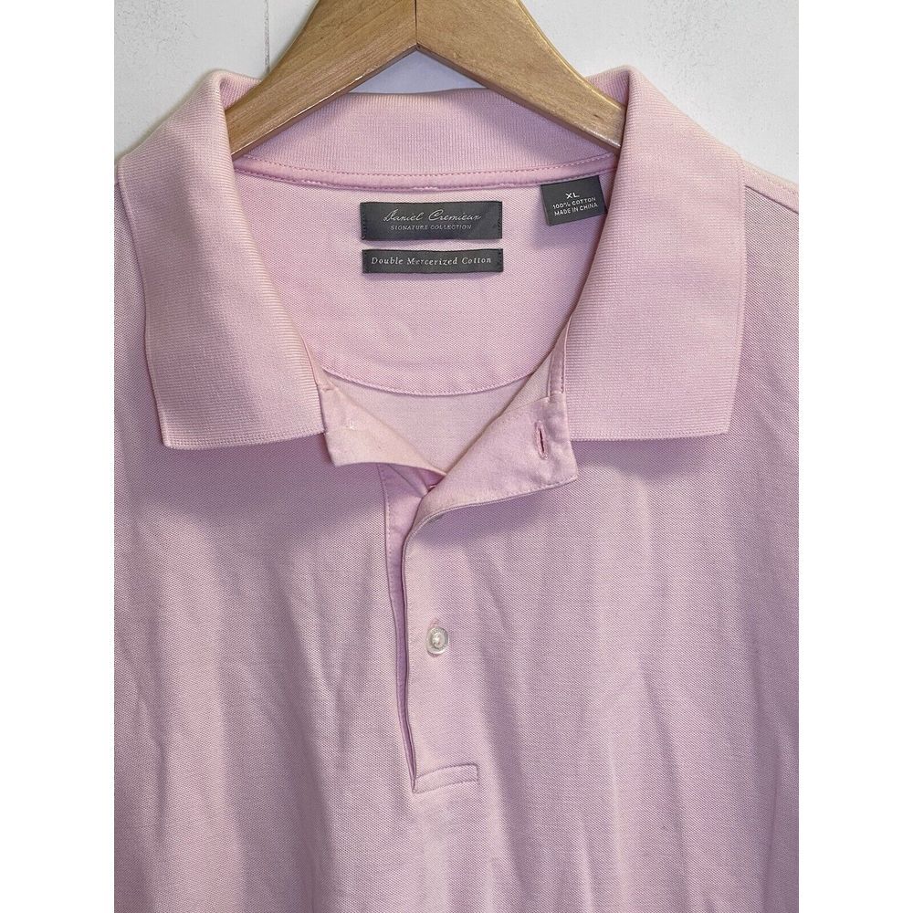Lot Of‎ 2 IZOD, Daniel Cremieux Polo Shirts Men's XL Light Pink, Orange - Picture 8 of 11
